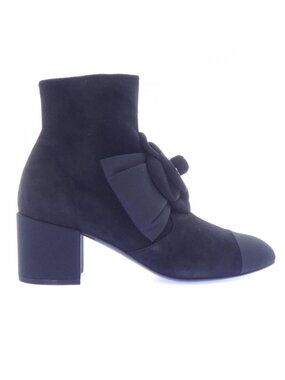 Chanel Short Boots Black